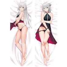 Nova chegada anime jogo para meninas frontline fronha fronha capa de almofada dakimakura caso 50x150cm 3d dupla face cama abraçando corpo fronha 2024 - compre barato