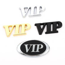 Pegatina de Metal con emblema para coche, calcomanía de logotipo VIP 3D para Toyota, Honda, Nissan, BMW, Audi, Ford, Jeep, Focus, Peugeot, Seat, Opel, Skoda 2024 - compra barato
