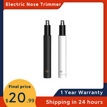 Mini Electric Nose Hair Trimmer Ear Hair Shaver Clipper HN1 Sharp Blade Body Wash Portable Minimalist Design Water 2024 - buy cheap