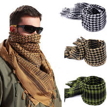 Outdoor Women Men Scarves Lightweight Square Shawl Military Arab Tactical Desert Army Shemagh KeffIyeh Arafat Scarf 2024 - buy cheap