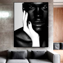 Pintura a óleo em tela, arte escandinavo para a parede da sala de estar, arte masculina, preto e branco, nude 2024 - compre barato