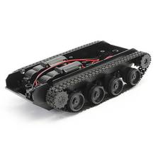 Rc Tank Smart Robot Tank Car Chassis Kit Rubber Track Crawler For Arduino 130 Motor Diy Robot Toys For Children 2024 - buy cheap