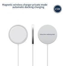 Cargador inalámbrico magnético de 15W, adaptador rápido QI con Cable para iPhone 12, 12 PRO MAX, Mini PD, 20W 2024 - compra barato