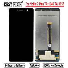 For Nokia 7 Plus TA-1046 TA-1055 TA-1062 TA-1041 LCD Display Touch Screen Digitizer Assembly Replacement Accessory 2024 - buy cheap