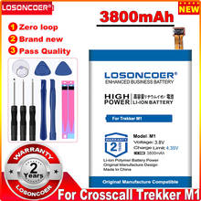 Losoncoer bateria 3800mah 3.8v para crosscall trekking ker m1 2024 - compre barato