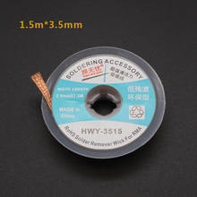 1PC Desoldering Braid Solder Remover Wick BGA Desoldering Wire Bra Worldwide 3.5mm 2024 - buy cheap