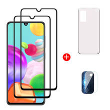 4 IN 1 Full Cover Front Tempered Glass For Samsung Galaxy A31 Back Hydrogel Film Screen Protector For Samsung A41 Lens Film 2024 - buy cheap