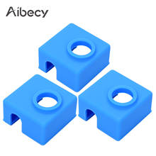 Aibecy 3 pçs mk9 hotend silicone meia calefator bloco capa protetora de silicone para creality ender 3 ender 3 pro ender 5 CR-10 2024 - compre barato