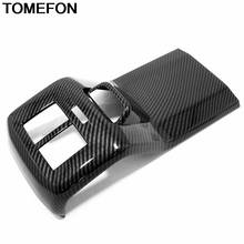 TOMEFON For Volkswagen T-Cross 2018 2019 2020 Rear Armrest Air Condition Vent AC Outlet Panel USB Charging CoverTrim Accessories 2024 - buy cheap