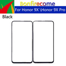 Cristal de pantalla táctil frontal para móvil, cristal de repuesto para Huawei Honor 9X Pro, 10 Uds./lote 2024 - compra barato