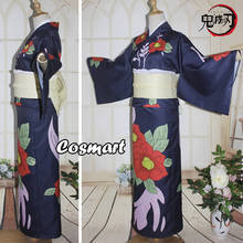 Anime Demon Slayer Kimetsu no Yaiba Tamayo Kimono Uniform Cosplay Costume Halloween Suit For Women Outfit New 2019 2024 - buy cheap