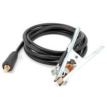 Abrazadera de Cable de tierra para soldadura de 300A Groud, Clip para soldador MIG TIG ARC/Cable, soporte de soldadura de 10-25 enchufes, herramienta de suministro de soldadura 2024 - compra barato