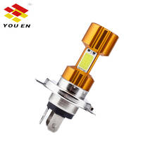 YOUEN Motorbike H4 18W 3 COB LED Motorcycle Headlight Bulb 3400LM 6000K Hi/Lo Beam Light Car Accessories 2024 - buy cheap