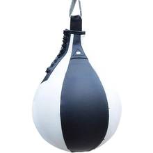 Боксерский скоростной мяч Груша Форма PU скоростной мешок боксерская пробивая сумка поворотный скоростной мяч упражнения фитнес тренировочный мяч 2024 - купить недорого
