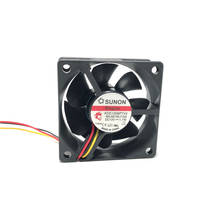 60mm Fan CPU Cooler KDE1206PTV3 6025 12V 3PIN Silent 0.06A 0.7W MagLev 6cm Industrial cooling fan 2024 - buy cheap