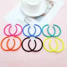 TRENDY WOMEN EARRINGS GOOD QUALITY ROUND RUBBER  HOOP EARRING 2024 - buy cheap