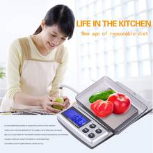 Portable 2000g/0.1g LCD Mini Electronic Digital Scales Pocket Case Postal Kitchen Jewelry Weight Balance Scale Auto Power Off 2024 - buy cheap