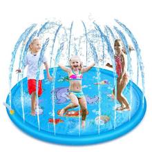 Cartoon Outdoor Lawn Inflatable Water Play Mat Cushion PVC Baby Kids Spray Water Game Beach Pad Boys Girls Summer Gifts Bath Toy 2024 - buy cheap