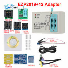 Programador usb spi de alta velocidade ezp2019, melhor que ezp 2011, suporta 24 93, eeprom flash bios 2024 - compre barato