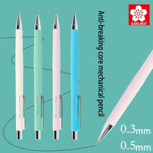 Macaron-lápiz mecánico japonés SAKURA, XS-123/125, antirrotura, 0,3/0,5mm, nuevo color 2024 - compra barato
