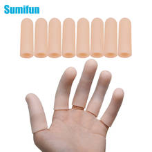 2Pcs Silicone Gel Tubes Finger Foot Toe Protector Corn Blister Protect Pain Relief Sleeve Cover Toe Separators Care Tool 1.1*5cm 2024 - buy cheap