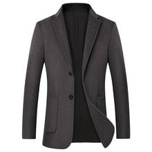 new Winter Jacket  Men Thickening Wool Coat Slim Fit Jackets Outerwear Warm Man Casual Jacket Overcoat Coat 2024 - buy cheap