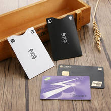 Capa antifurto para cartão de crédito rfid, 5 peças, proteção contra roubo, capa de pele, do banco, alumínio, capa de cartão 2024 - compre barato