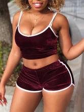 Sexy Women 2PCS Yoga Set Female Sleeveless Tank Top Bra Fitness Shorts Running Gym Sports Clothes Suit  Sports Set For Women 2024 - buy cheap