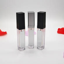 5-50pcs 7ml Empty Makeup DIY Lip Gloss Bottle Square Lip Gloss Tube with LED Light Mirror Labial Glair Bottle CAN ADD LOGO 2024 - buy cheap