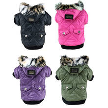 Dog Waterproof Jacket Coat Pet Puppy Winter Clothes Hoodie Costume Pet Small Thick Clothes Apparel Outwear 2024 - buy cheap