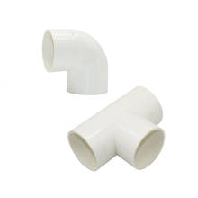 Conector en T de PVC para tubería, accesorio de tubería de agua en forma de T de 63/75mm, DN50, DN65, para agricultura, accesorios de riego de jardín 2024 - compra barato