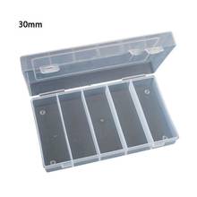 1Pc Rectangular Clear Plastic Storage Box Collection Case Protector for 100pcs 27mm/30mm Coin Capsules Holder or 5pcs 27mm Coin  2024 - buy cheap