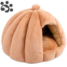 Winter Warm Large Small Dog Bed Plush Fluffy Dogs Bed House for Big Dogs House Kennel Beds for Dog Puppy Cat Beds Pet Products 2024 - buy cheap