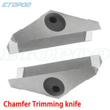 M2 high speed steel chamfer trimming knife,woodworking tool,Specialty Edge Banding Trimmer carpenter tools 2024 - buy cheap