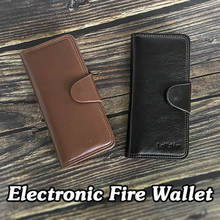 Electronic Fire Wallet (Long) Magic Tricks Magician Close Up Street Illusions Gimmick Props Mentalism Flame Fire Wallet Magia 2024 - buy cheap