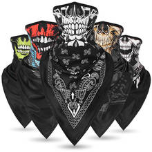 Multifunctional Hiking Scarves Skull Triangle Scarf Cycling Bandana Sport  Hunting Running Neck Face Gaiter Cover Men Women 2024 - buy cheap