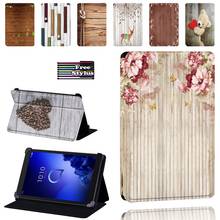 Leather Tablet Stand Folio Case for Alcatel 1T 7 10/3T 8 10/A3 10 Ultra Slim Cover Case + Free Stylus 2024 - buy cheap