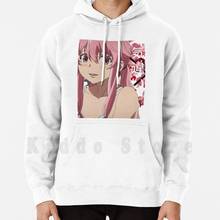 Yuno Gasai-Mirai Nikki hoodies long sleeve Anime Kawaii Mirainikki Futurediary Yuno Yandere 2024 - buy cheap