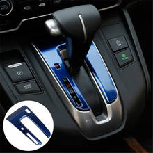 FIT For Honda CRV CR-V 2017 Stainless Steel Car Interior Gear Shift Knob Sticker Panel Frame Cover Trims Car Styling Accessories 2024 - buy cheap