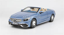 Norev 1/18 For Benz Maybach S CLASS S650 2018 Open Car convertible Diecast Model Car Toys Gifts Collection Display Metal Plastic 2024 - buy cheap