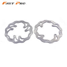 Motorcycle Front Rear Brake Disc Rotor For HONDA CR125R CR250R 2002-2007 CRF250R 04-14 CRF450R 02-14 CRF250X 04-17 CRF450X 05-17 2024 - buy cheap