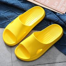 Men Indoor Home Slippers Women Summer Shower Non-Slip Shoes 2021 Couple Soft Light Platform Bottom Sandals Flat Shoes Flip Flops 2024 - buy cheap