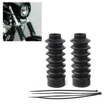 Cubierta de goma para horquilla de motocicleta, polainas, botas de choque para Sportster XL883 XL1200 FXD y XL Sportster, 39mm 2024 - compra barato