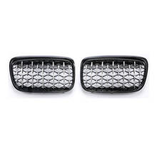A Pair Diamond Grills Meteor Style Replacement Grille Car Front Bumper Grill For BMW 2 Series F45 228i 220i 235i 2013-2019 2024 - buy cheap