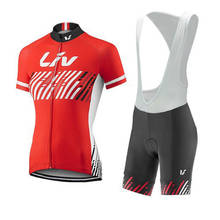 2022 LIV Cycling Clothing BIB Gel Shorts Women Bicycle Jersey Set Sport Suit Female Road Bike Clothes MTB Uniform Summer Dress 2024 - buy cheap