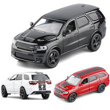 Модель автомобиля Dodge Durango, 1:32, литой под давлением, из сплава, игрушки для мальчиков, автомобили, внедорожник, суперкар, коллекционные предметы, детский автомобиль, бесплатная доставка 2024 - купить недорого