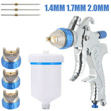 600CC Cup Car Vehicle HVLP Paint Sprayer Kit Air Regulator Gravity Feed 3 Nozzles 2024 - buy cheap