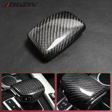 LHD Real Carbon Fiber For AUDI A4 S4 RS4 B9 A5 S5 RS5 Q5 Q7 2016 2017 2018 2019 AT Car Styling Gear Shift Knob Head Cover Trim 2024 - buy cheap