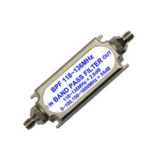 118-136MHz 50ohm SMA Connector Band Pass Bandpass Filter BPF For Air Frequency Band 2024 - buy cheap