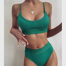 Two Piece Bikini Push Up Swimwear Swimsuit Bathing Suit High Waist Women Biquini Swimming Suit for Women Maillot De Bain Femme 2024 - buy cheap